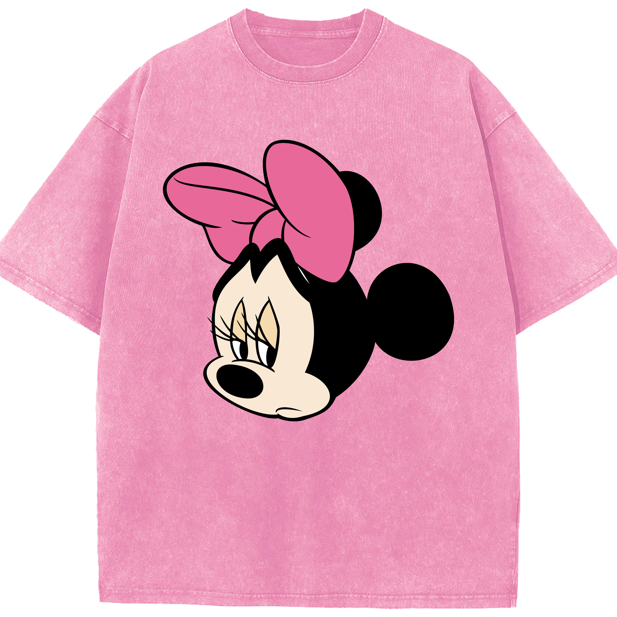 （画像用） ミッキーマウス Mickey Mouse 綿100% ヴィンテージ風 半袖Tシャツ（フロントプリント）